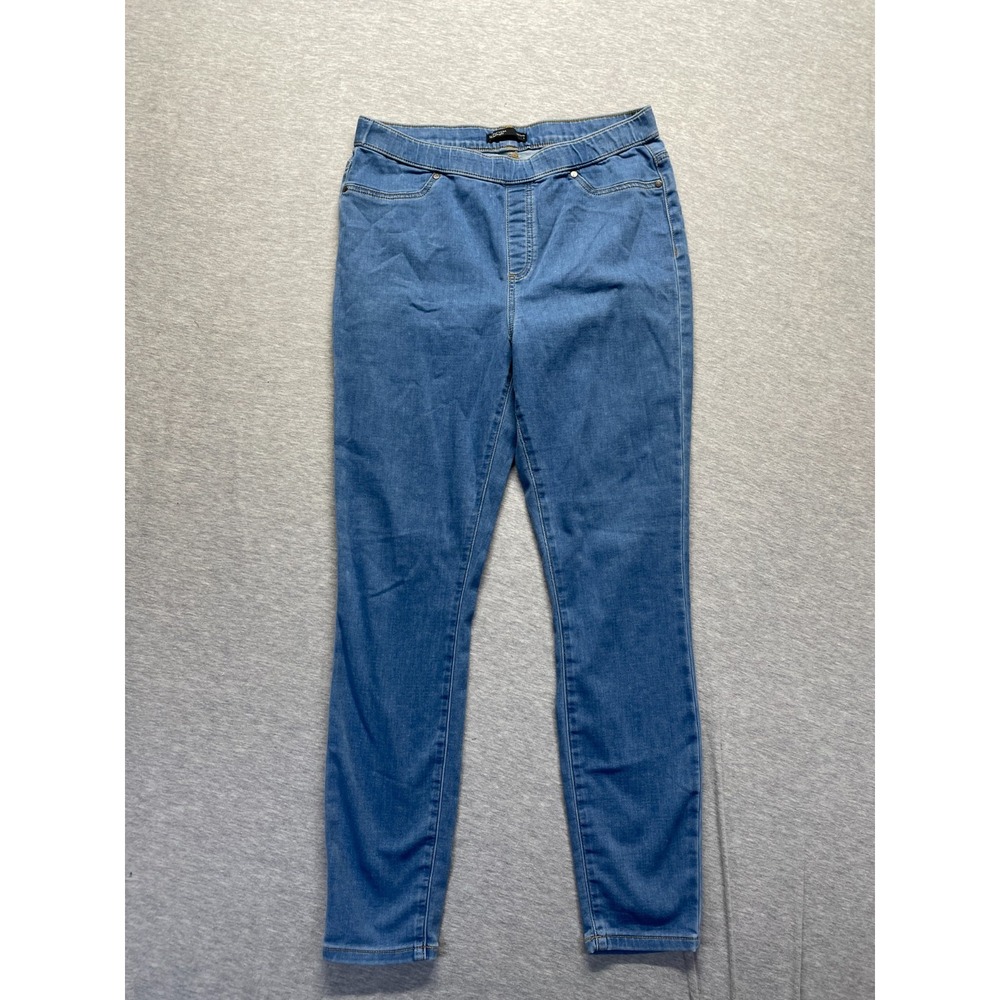 Simply Vera Vera Wang Jegging Jeans Womens Large Blue Denim Skinny Leg Pull On